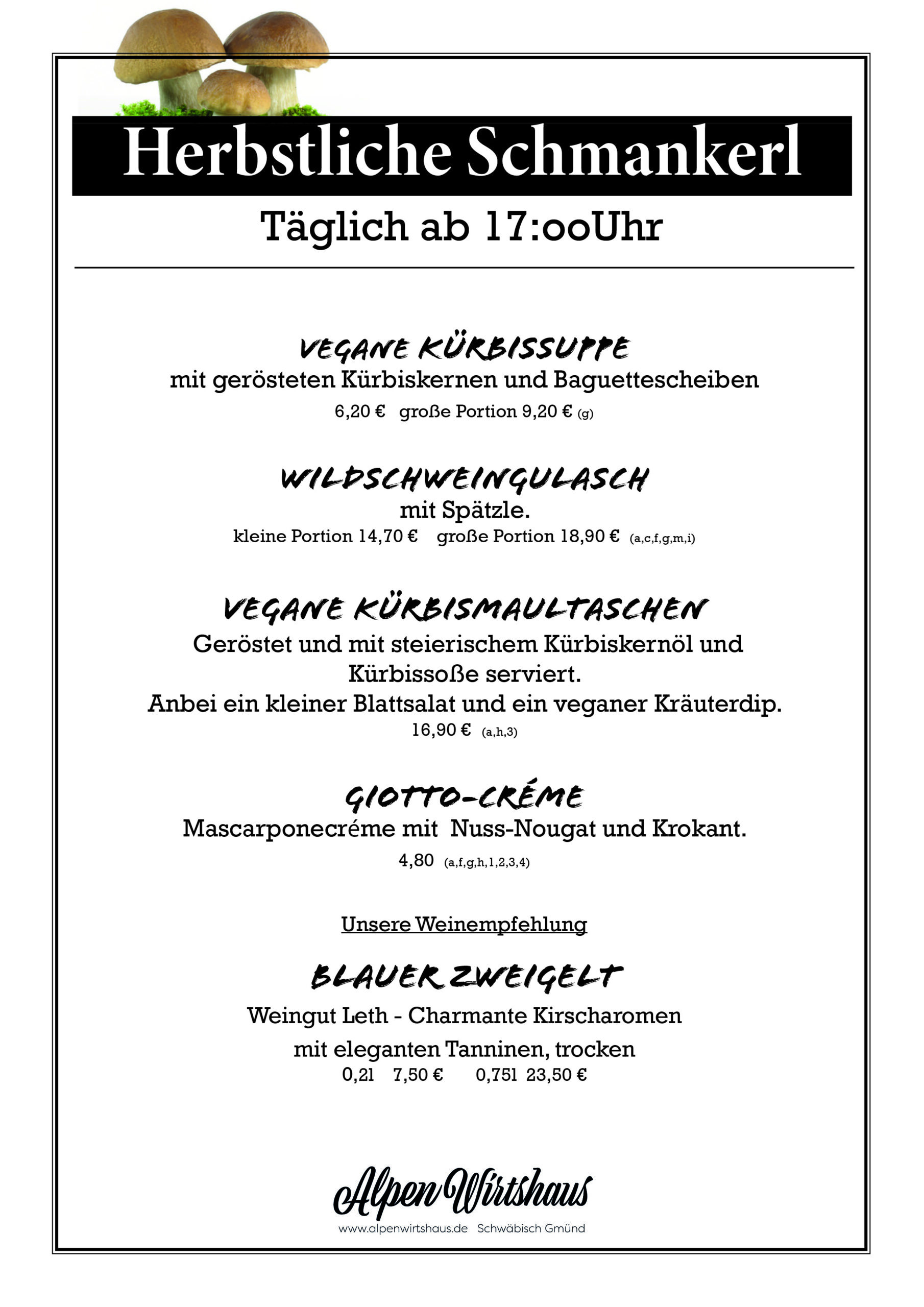 Merchandise Alpen Wirtshaus